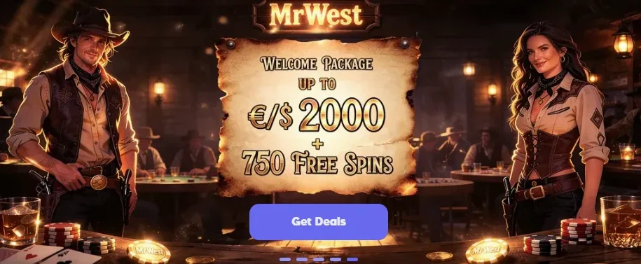 MrWest welkomstpakket 2000 euro en 650 gratis spins